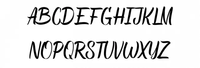 Alexturners Font Litere mari