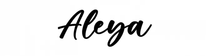 Aleya  font caratteri gratis