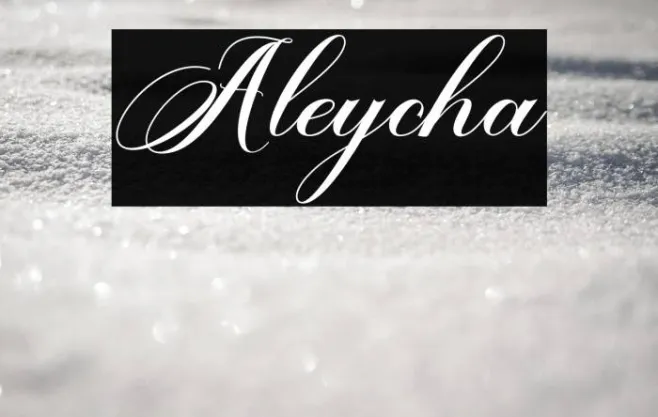 Aleycha Example 3