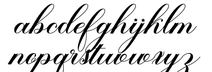 Aleycha Font LOWERCASE