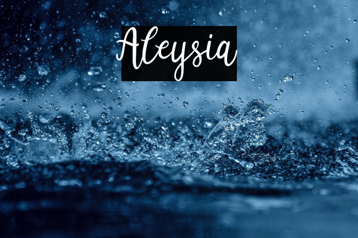 Aleysia Example 2