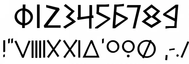 Alfabetix Font OTHER CHARS