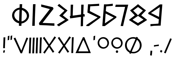 Alfabetix Font OTHER CHARS