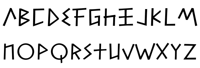 Alfabetix Font LOWERCASE