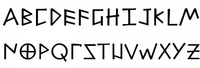 Alfabetix Font UPPERCASE