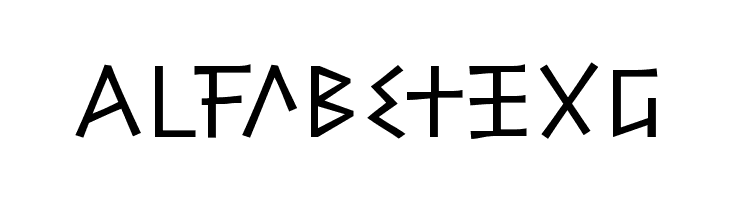 AlfabetixG Font