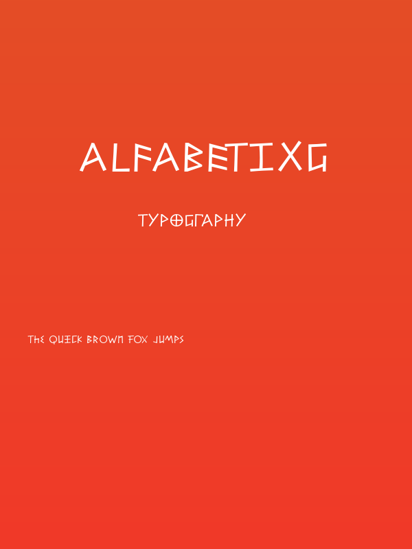 AlfabetixG Poster