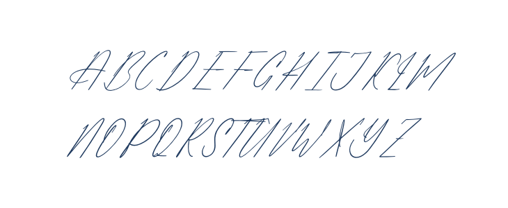 Alfinstare Qobylatin DEMO VERSI Italic Uppercase