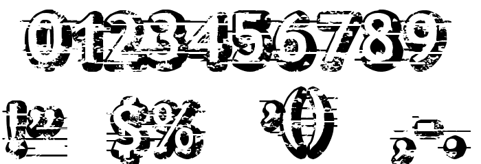 Alfred 24 Font OTHER CHARS
