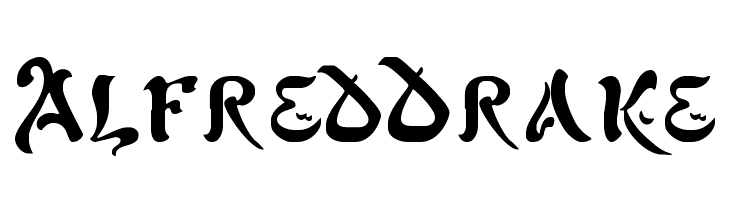 AlfredDrake  Free Fonts Download
