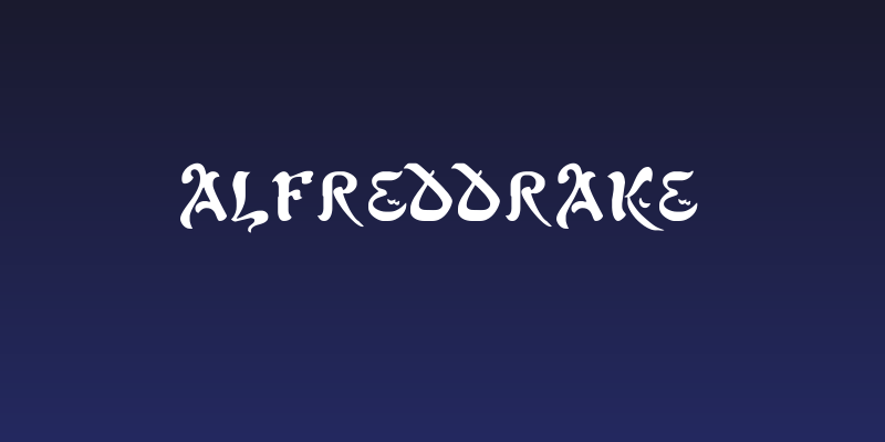 AlfredDrake Social Header