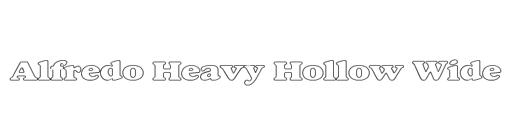 Alfredo Heavy Hollow Wide  لخطوط تنزيل