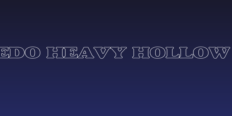 Alfredo Heavy Hollow Wide Social Header