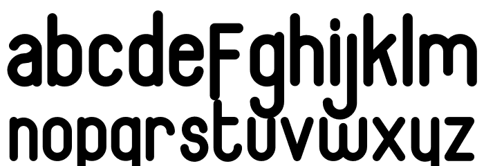 Algeko Personal Use Font LOWERCASE