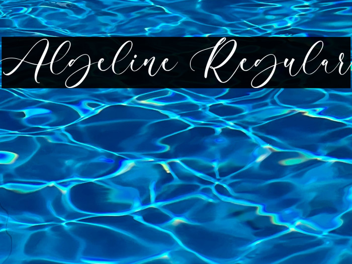 Algeline Regular Example 3