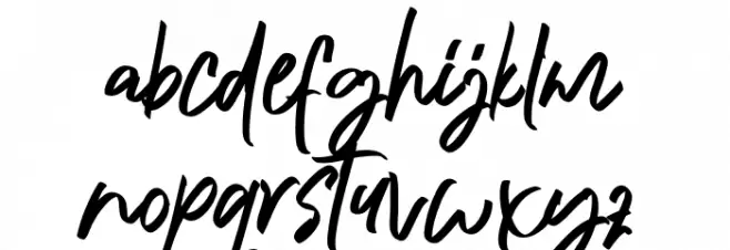 Algenta Font फ़ॉन्ट लोअरकेस