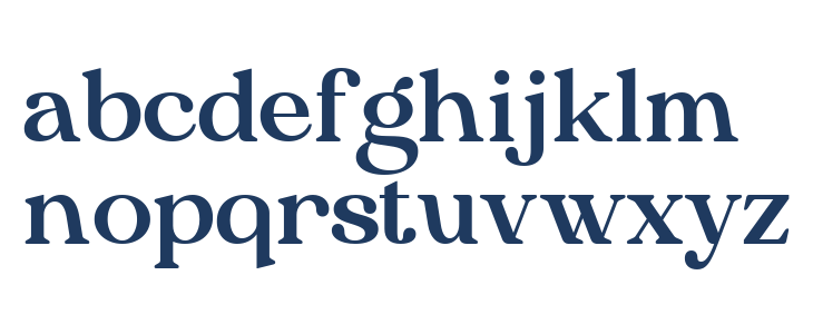 AlgiraeDEMO Regular Lowercase