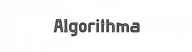 Algorithma  Скачать бесплатные шрифты