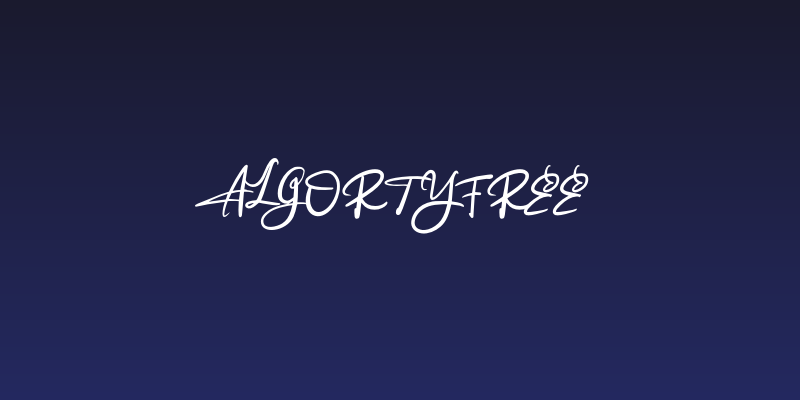 AlgortyFREE Social Header