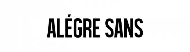Alégre Sans  Fuentes Gratis Descargar
