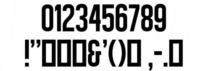 Alégre Sans Font OTHER CHARS