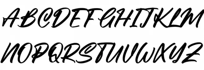 Algrowth Free Font Regular फ़ॉन्ट अपरकेस