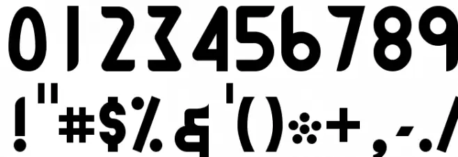 Alhambra Font OTHER CHARS