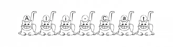 Ali-Cat  Descarca Fonturi Gratis