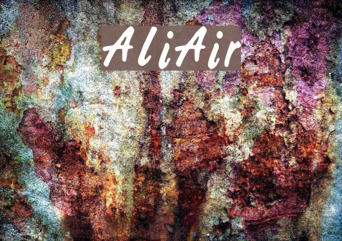 Ali_Air Fonte examples