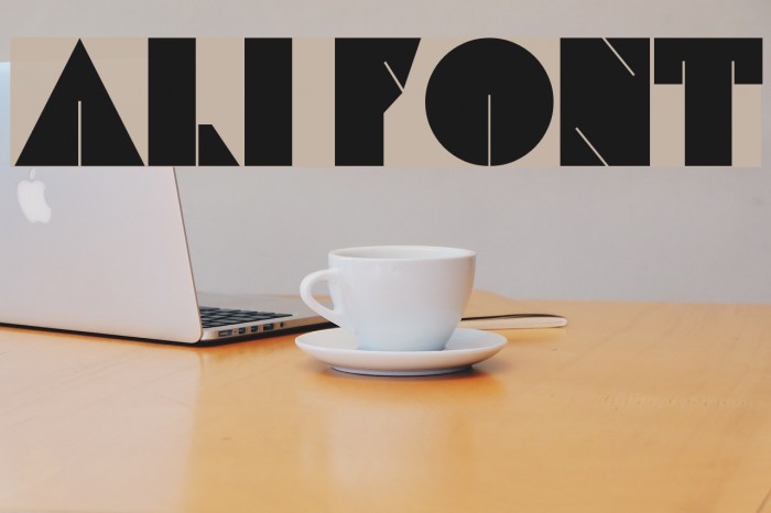Ali Font examples