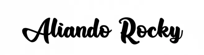 Aliando Rocky  Frei Schriftart Herunterladen