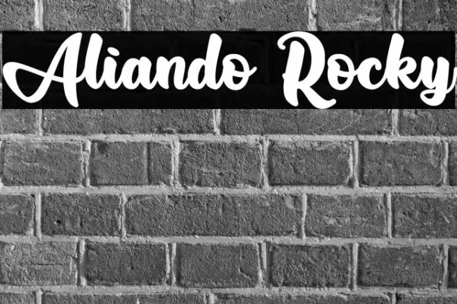 Aliando Rocky Caratteri examples