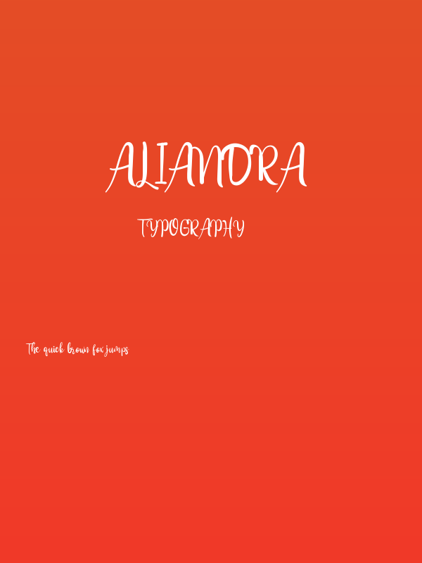 Aliandra Poster