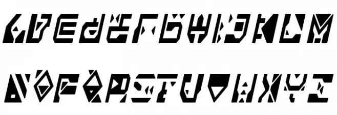 Alianna 字体 大写