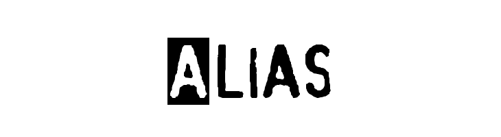Alias Font