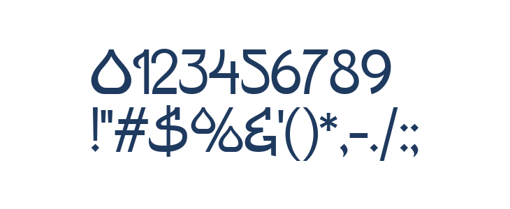 Alibon Regular Other Characters