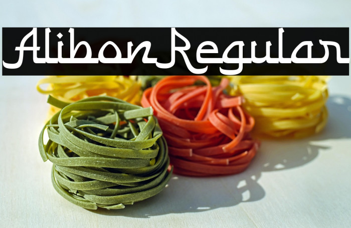 Alibon Regular Example 2