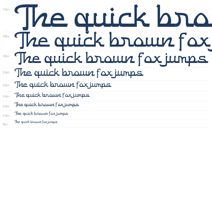 Alibon Regular Waterfall