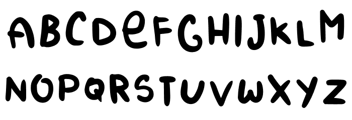Alice Calligraphic Bold Regular Font UPPERCASE
