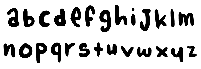 Alice Calligraphic Bold Regular Font LOWERCASE