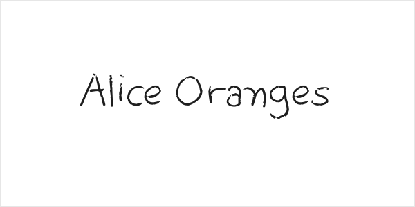 Alice Oranges Logo
