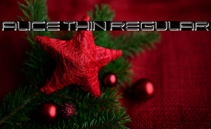 Alice Thin Regular Example 1