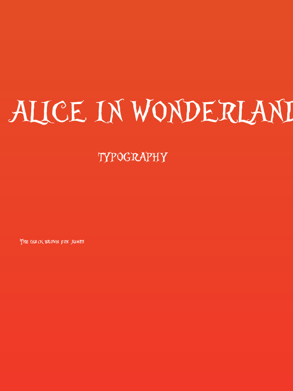 Alice in Wonderland 1 Poster