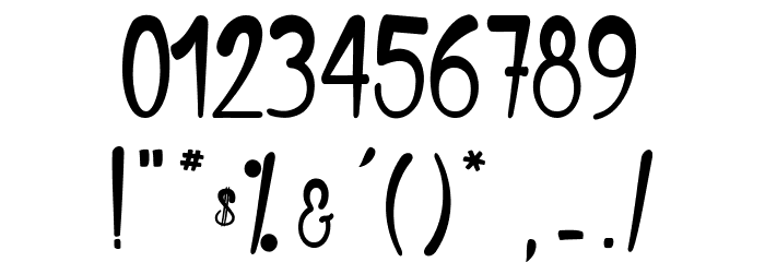 Alice_PersonalUseOnly Font OTHER CHARS