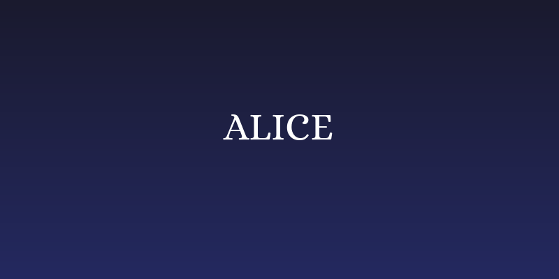 Alice Social Header
