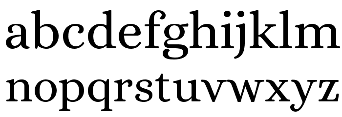 Alice Font LOWERCASE