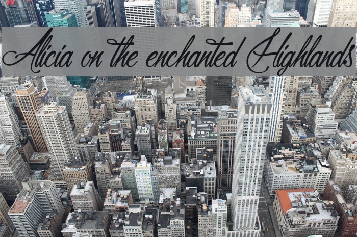 Alicia on the enchanted Highlands Font examples