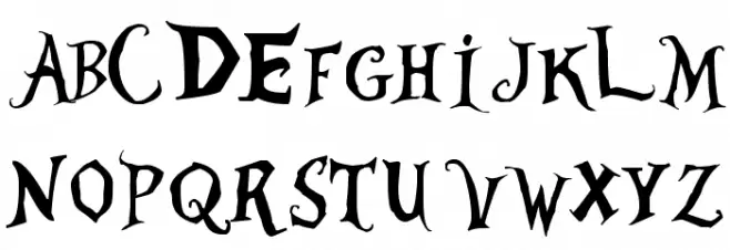 AliciaWonderland Schriftart Groß