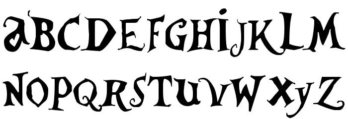AliciaWonderland Font LOWERCASE