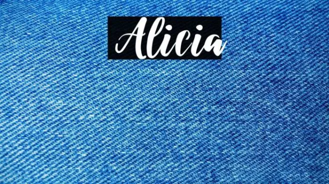 Alicia Example 2
